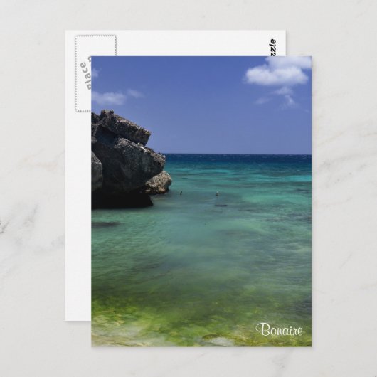 Bonaire Oceaan Briefkaart (Voorkant / Achterkant)