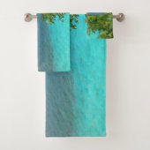 Bonaire Ocean Uitzicht met bootbad handdoek set (Insitu)