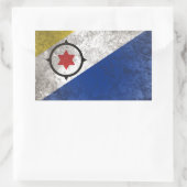 Bonaire Rechthoekige Sticker (Tas)
