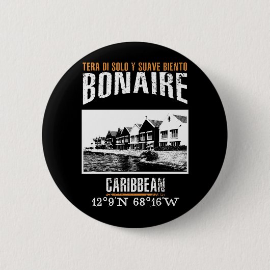 Bonaire Ronde Button 5,7 Cm (Voorkant)