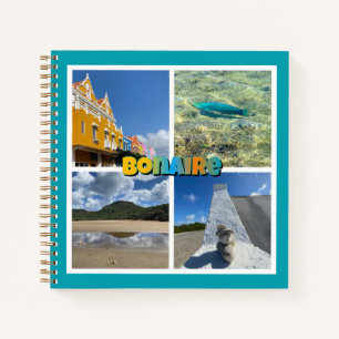 Bonaire Schilderachtig fotocollage Notitieboek