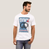 Bonaire scuba duikmasker t-shirt (Voorkant volledig)