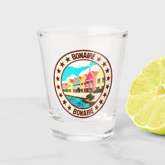 Bonaire Shot Glas (Voorkant)
