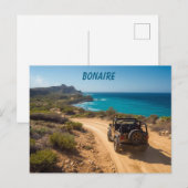 Bonaire Slagbaai park Briefkaart (Voorkant / Achterkant)
