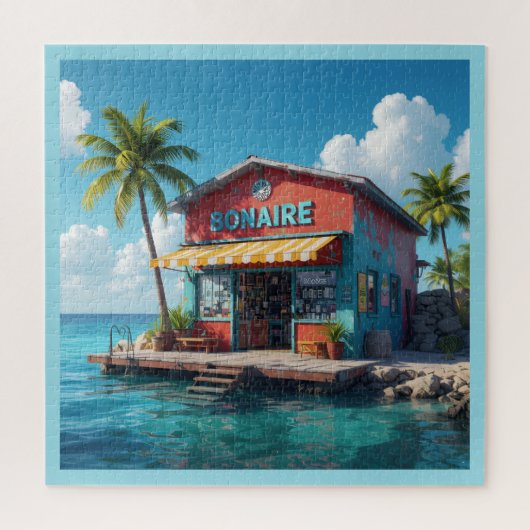 Bonaire snack shop legpuzzel (Verticaal)