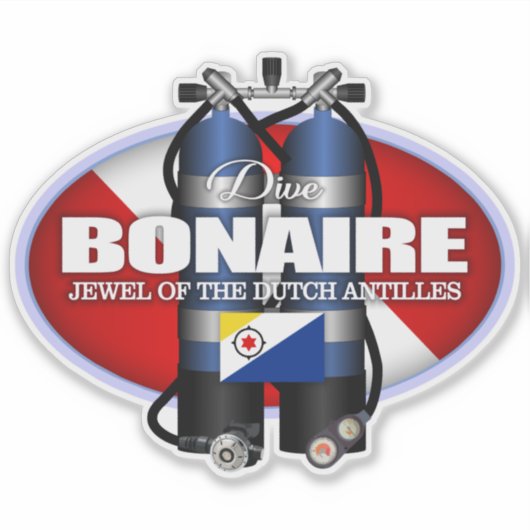Bonaire (ST) Sticker (Voorkant)