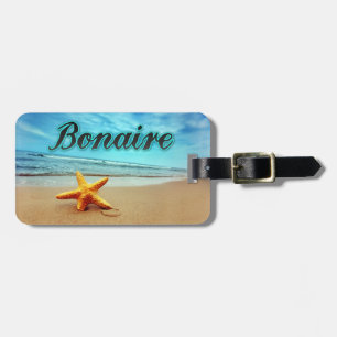 Bonaire sterren bagagelabel