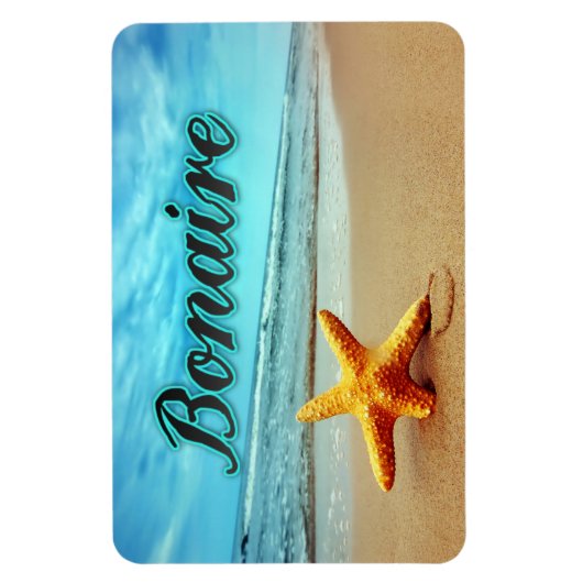 Bonaire sterren magneet (Verticaal)