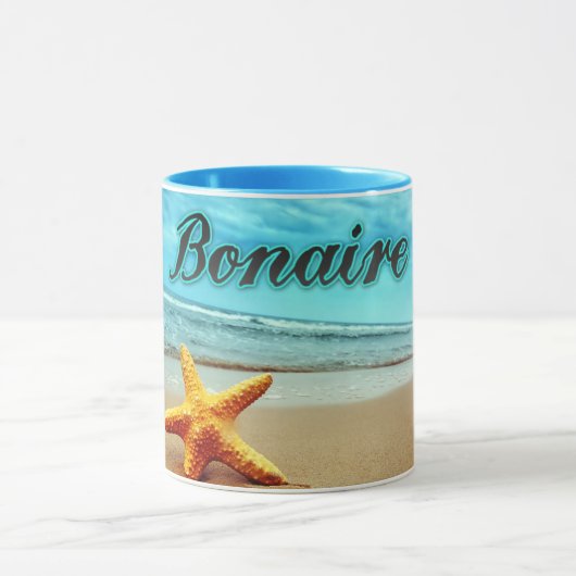 Bonaire sterren mok (Midden)