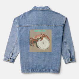 Bonaire strand beestjes denim jacket