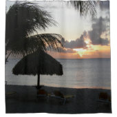 Bonaire Sunset Shower Curtain Douchegordijn (Voorkant)