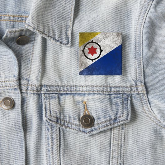 Bonaire Vierkante Button 5,1 Cm (In situ)