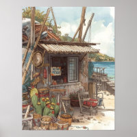 Bonaire vis hut
