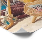 Bonaire visshack uitverkocht poster (Hoek)