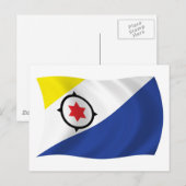 Bonaire Vlag Ansichtkaart Briefkaart (Voorkant / Achterkant)