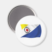 Bonaire Vlag Magneet (Voorkant / Achterkant)
