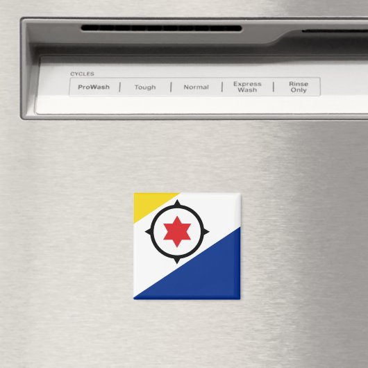 Bonaire vlag Magnet (Insitu (Vaatwasser))