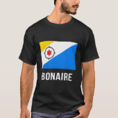 Bonaire Vlag Shirt Bonairean (Voorkant)