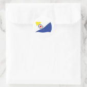 Bonaire Vlag Sticker (Tas)