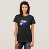  Bonaire Vlag T-shirt (Voorkant volledig)