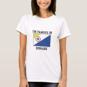 Bonaire, vlag t-shirt (Voorkant)