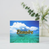 Bonaire zee sky briefkaart (Staand voorkant)