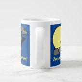 Bonan vesperton! grote koffiekop (Achterkant)