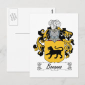 Bonanno Family Crest Briefkaart (Voorkant / Achterkant)