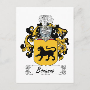 Bonanno Family Crest Briefkaart