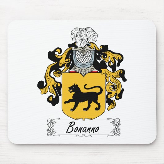 Bonanno Family Crest Muismat (Voorkant)
