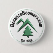 Bonanza Boomers Pin Ronde Button 5,7 Cm (Voorkant)
