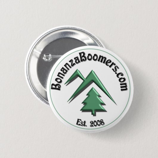 Bonanza Boomers Pin Ronde Button 5,7 Cm (Voorkant /achterkant)