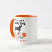 Bonanza Sirloin Pit, Skokie, Illinois Mok (Voorkant links)