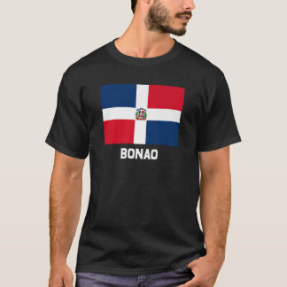 Bonao Dominican Republic Flag Emblem Escudo Crest T-shirt