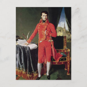Bonaparte as First Consul, 1804 Briefkaart