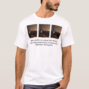 bonaparte, bonaparte, bonaparte, nooit toe te wijz t-shirt