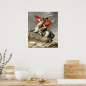 Bonaparte De Alpen oversteken Poster (Keuken)