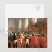 Bonaparte en Raad van 500 in St. Briefkaart (Voorkant / Achterkant)