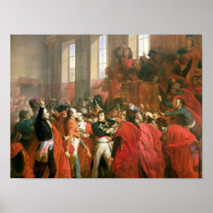 Bonaparte en Raad van 500 in St. Poster