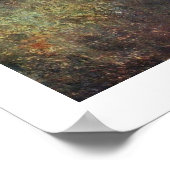 Bonaparte in de brug van Arcola Poster (Hoek)