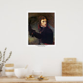 Bonaparte in de brug van Arcola Poster (Keuken)