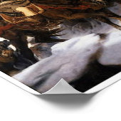 Bonaparte leidde zijn leger door de Alpen Poster (Hoek)