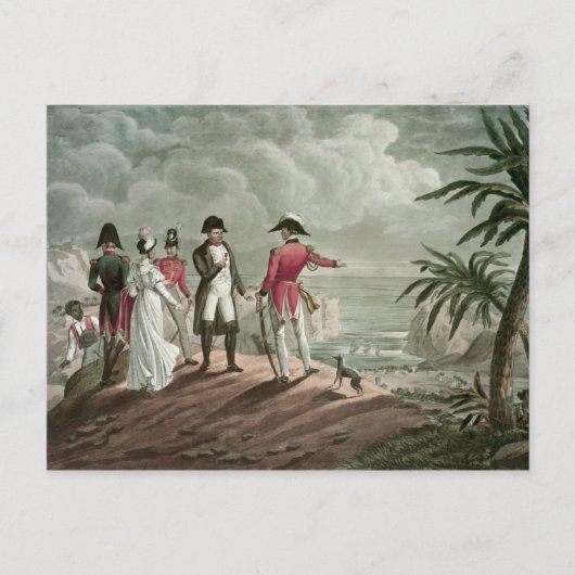Bonaparte on St. Helena Briefkaart (Voorkant)