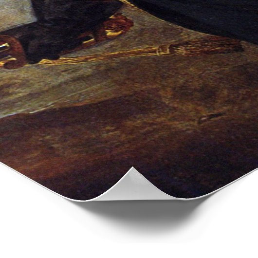 Bonaparte op de brug poster (Hoek)