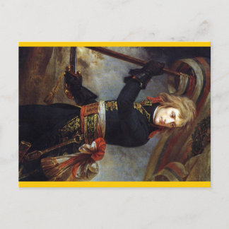Bonaparte op de Pont d'Arcole ca.1801 Briefkaart