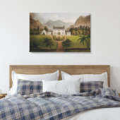 Bonaparte s Mal-Maison in St. Helena, 1821 Canvas Afdruk (Insitu (Slaapkamer))