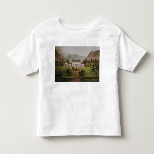 Bonaparte s Mal-Maison in St. Helena, 1821 Kinder Shirts (Voorkant)