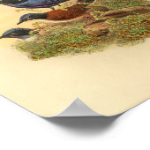 Bonaparte s Todopsis Wren Blue Bird  Print (Hoek)