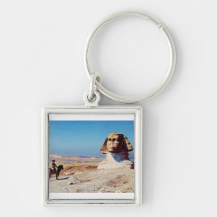 Bonaparte voor de Sfinx door Jean-Leon Gerome Sleutelhanger