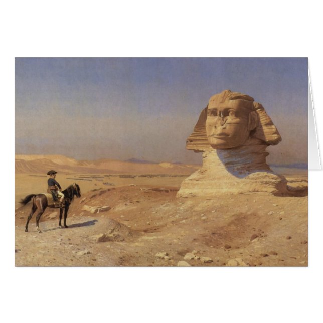 Bonaparte Voor de Sphinx (Voorkant Horizontaal)
